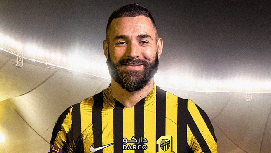 Benzema ký hợp đồng đá cho đại gia Saudi Arabia đến năm 39 tuổi